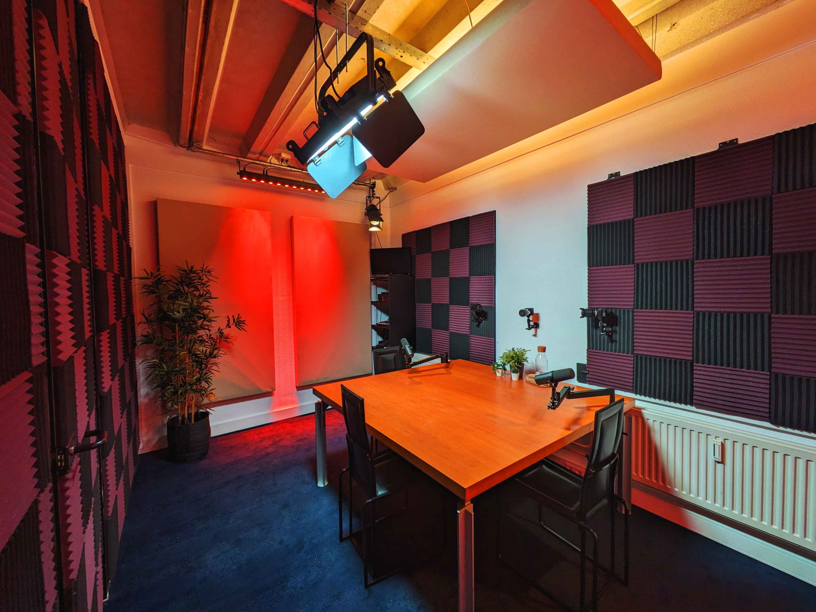 Podcast studio bij Portretmakers