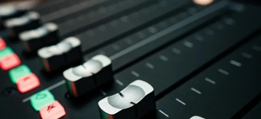 Mengpaneel tijdens de opname van Delta Talk de Podcast