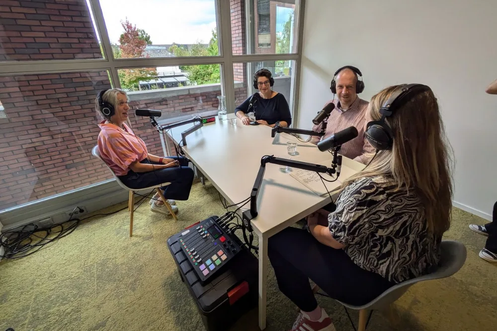 Videopodcast opnemen op locatie